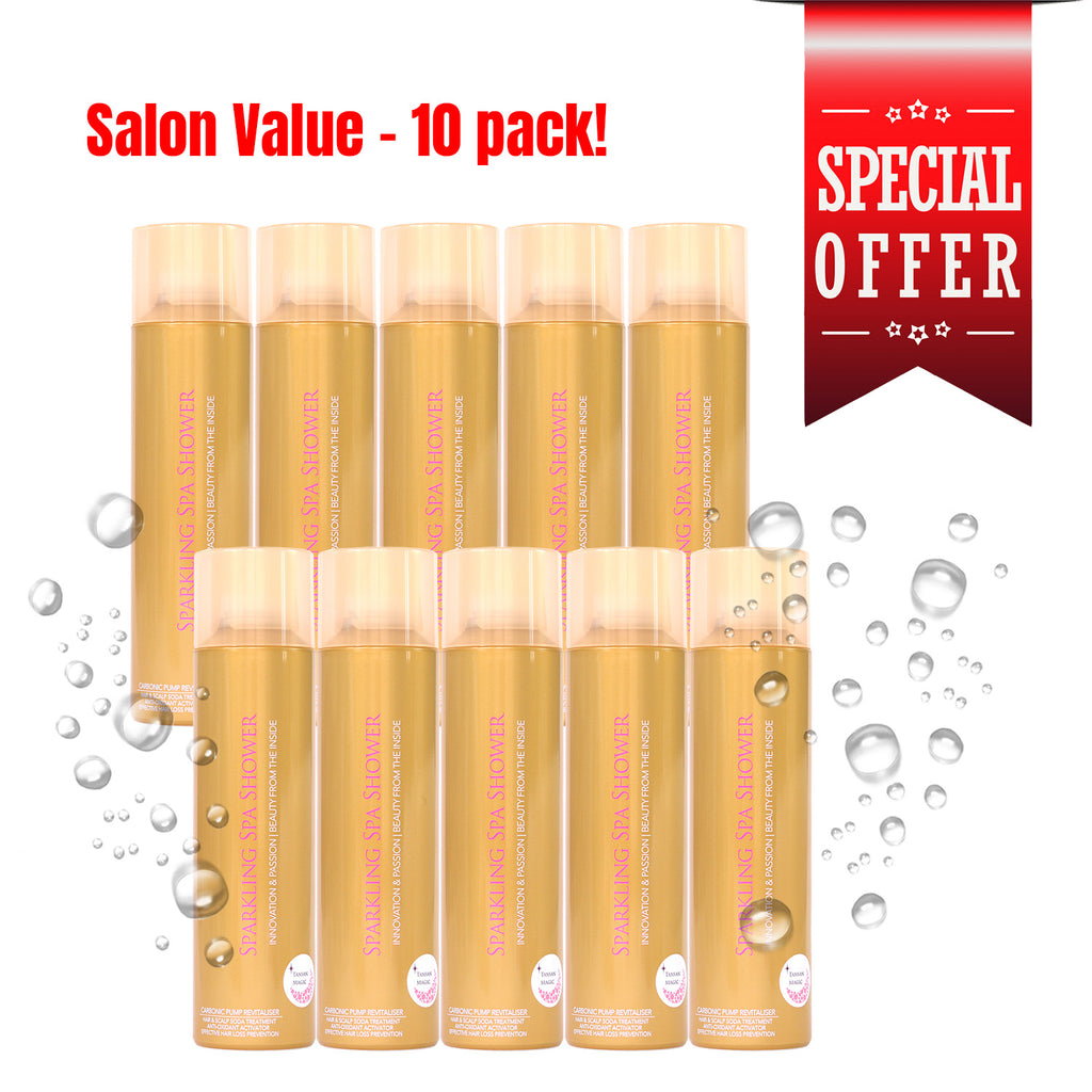 SALON 10-Pack! -Sparkling Spa Shower